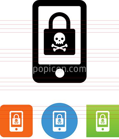 400x469 Ransomware On Phone Icon