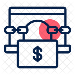 256x256 Ransomware Attack Icon Of Line Style