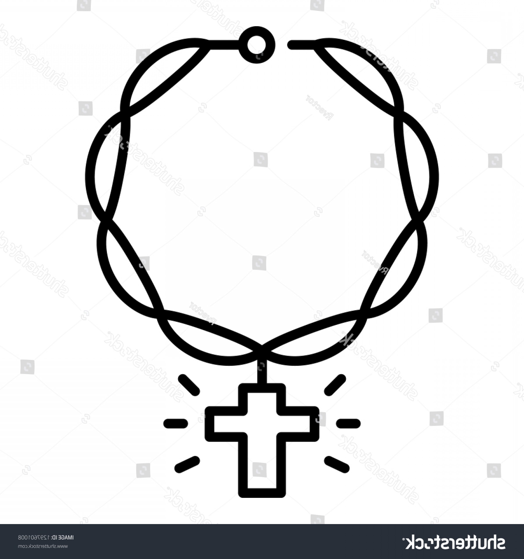 1800x1920 Rap Chain Cross Icon Outline Vector Cqrecords
