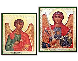 300x235 Religious Gifts Russian Icon Archangels Saint St