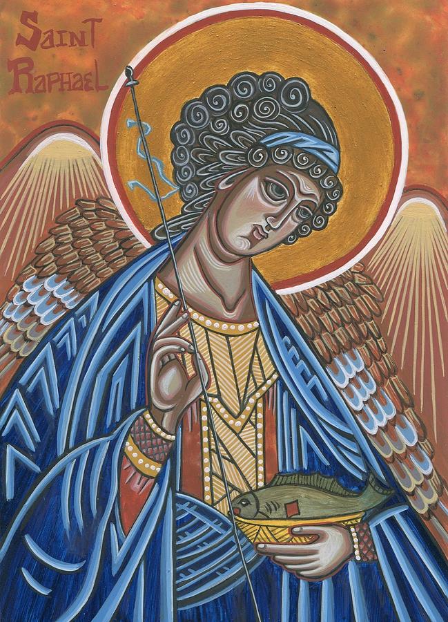 649x900 Saint Raphael Icon