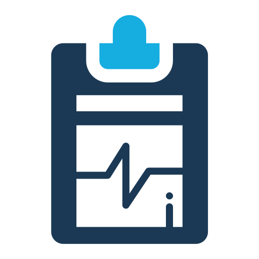 512x512 Medisch Rapport Pictogram Gratis Van Medical Flat Color