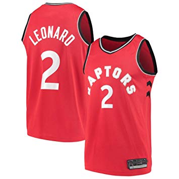 355x355 Men's Toronto Raptors Kawhi Leonard Red Icon Swingman Jersey