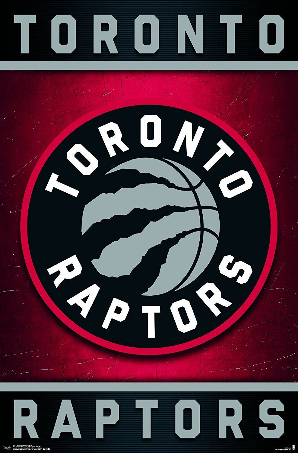 988x1500 The Toronto Raptors Icon Logo Poster Hangs Perfectly In Any