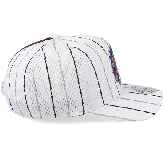 555x555 Toronto Raptors Icon White Adjustable