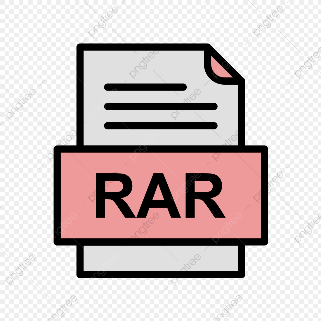 1099x1099 Rar Document Icon, Rar, Document, Png And Vector
