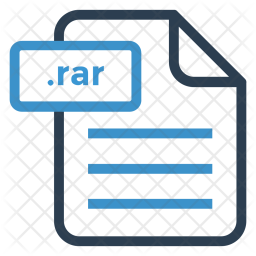 256x256 Rar Icon Of Line Style