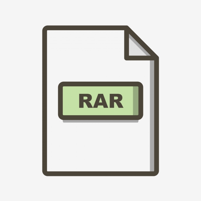 640x640 Vector Rar Icon, Rar, Document, Png And Vector