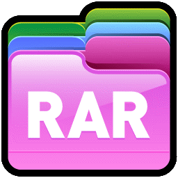 256x256 Folder Rar Icon Soft Scraps Iconset Hopstarter