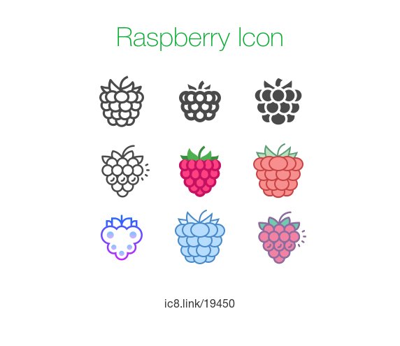 572x495 Raspberry Icon