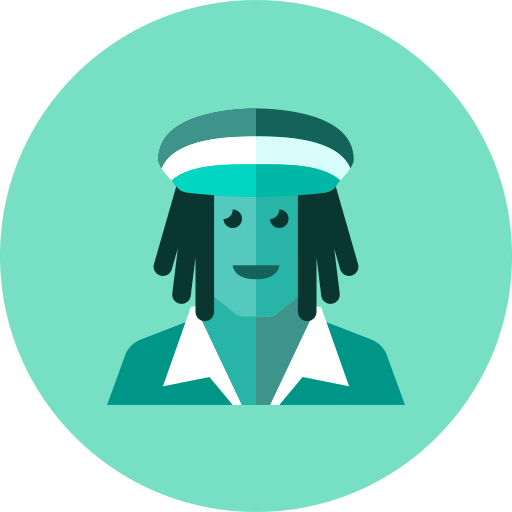 512x512 Rasta Icon Free Of Kameleon Green Round