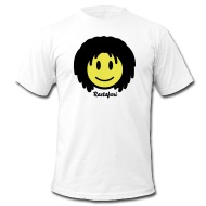 190x190 Rasta Reggae Smiley Icon Men's Jersey T Shirt Spreadshirt