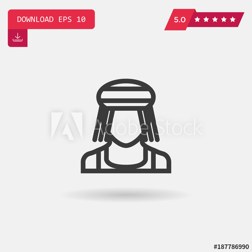 500x500 Rastafari Vector Icon