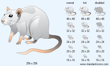 Rat Icon Standard Agriculture Icons 464x280 Rat Icon Standard Agriculture Icons
