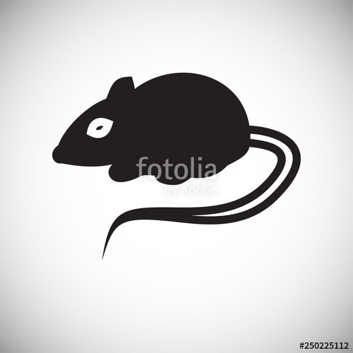 Rat Icon On White Background For Graphic And Web Design, Modern 500x500 Rat Icon On White Background For Graphic And Web Design, Modern