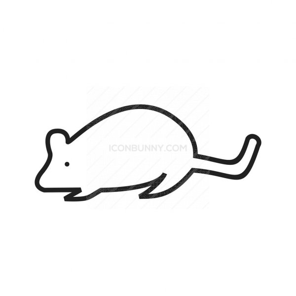 Mouse Line Icon 600x600 Mouse Line Icon
