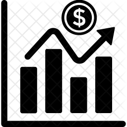 256x256 Interest Rate Icon Of Glyph Style