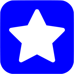 256x256 Blue Rating Icon