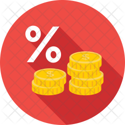 256x256 Profit Ratio Icon Of Flat Style