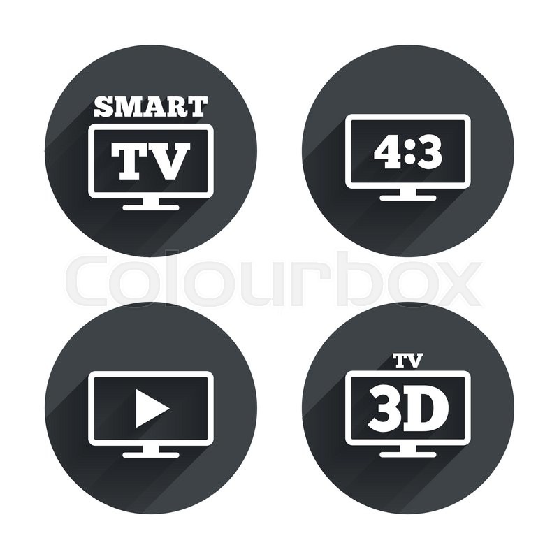 800x800 Smart Tv Mode Icon Aspect Ratio Stock Vector Colourbox
