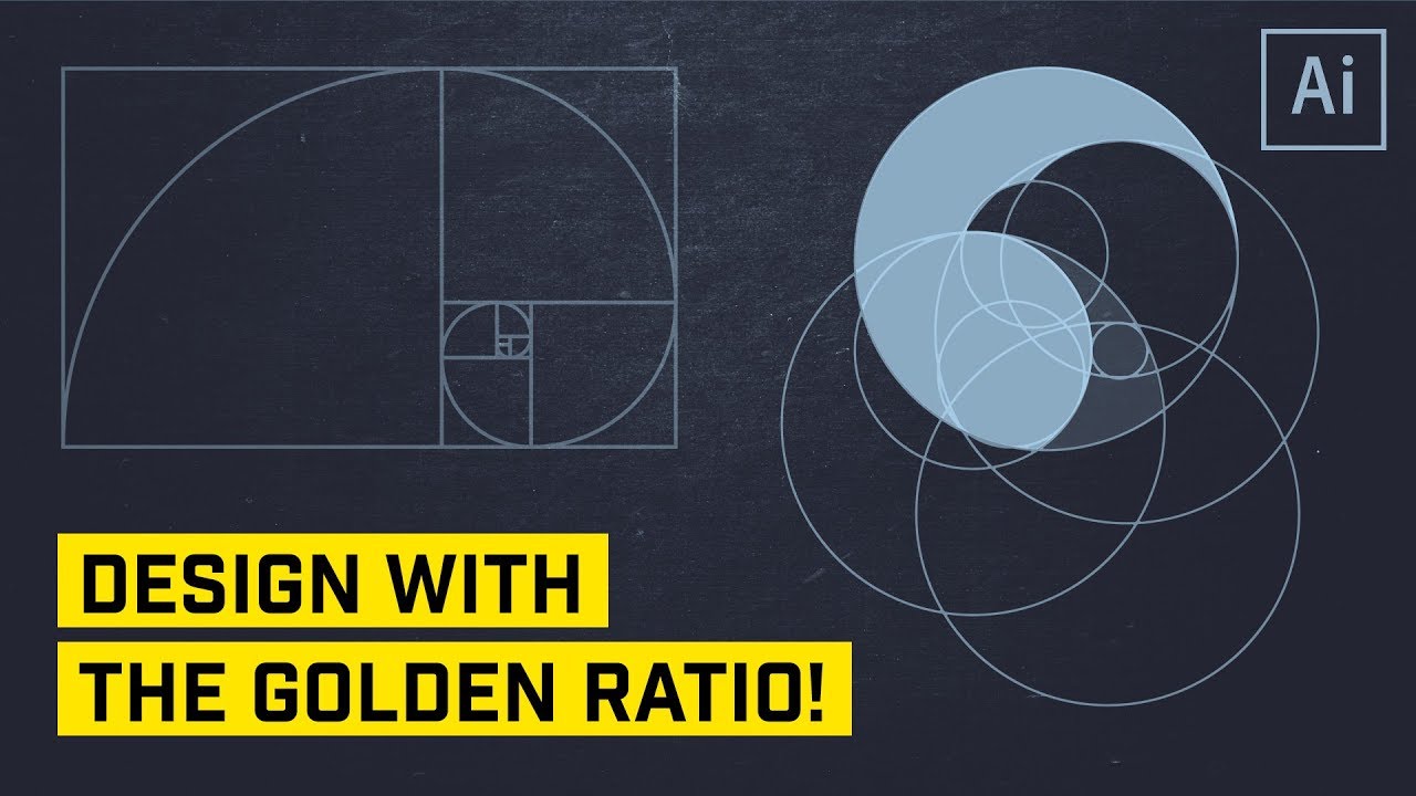 1280x720 The Golden Ratio For Logo Or Icon Design In Illustrator