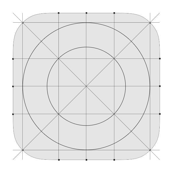600x600 The Golden Ratio Grid That I'm Using For My Shape Helpers Ios