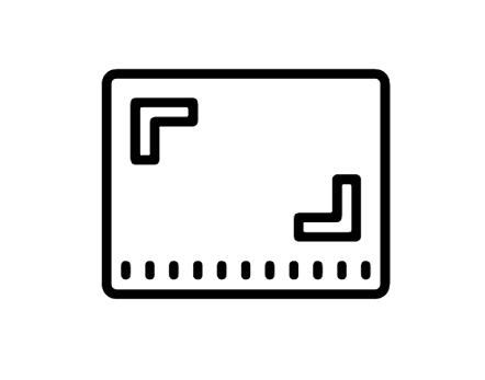 442x347 Aspect Ratio Icon Android Icons Android Icons, Aspect Ratio