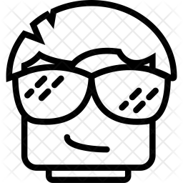 256x256 Rave Icon Of Line Style