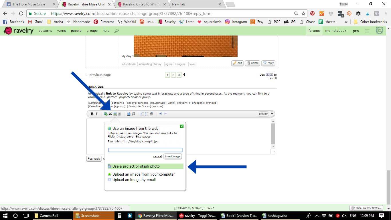 1366x768 Ravelry Help How To Share A Project To A Ravelry Thread