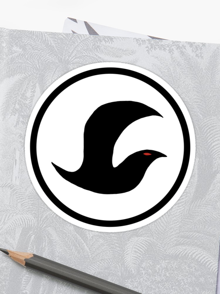 750x1000 Raven Icon Shirt Sticker