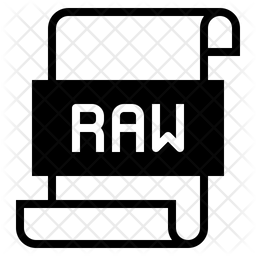 256x256 Raw Icon Of Glyph Style