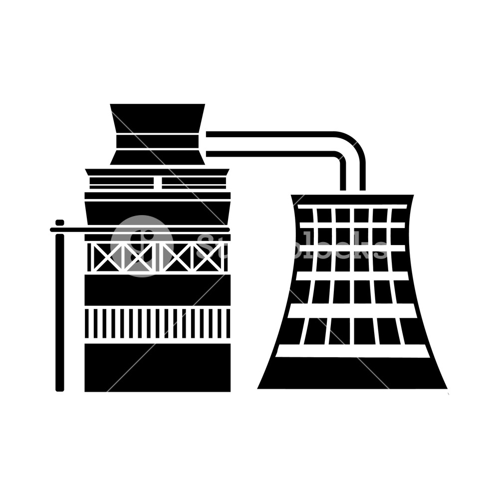 1000x1000 Processing Of Raw Materials Icon In Simple Style Isolated On White