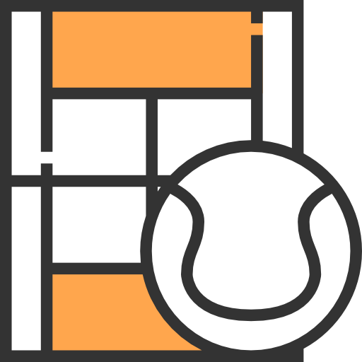 512x512 Tennis Court Free Icon