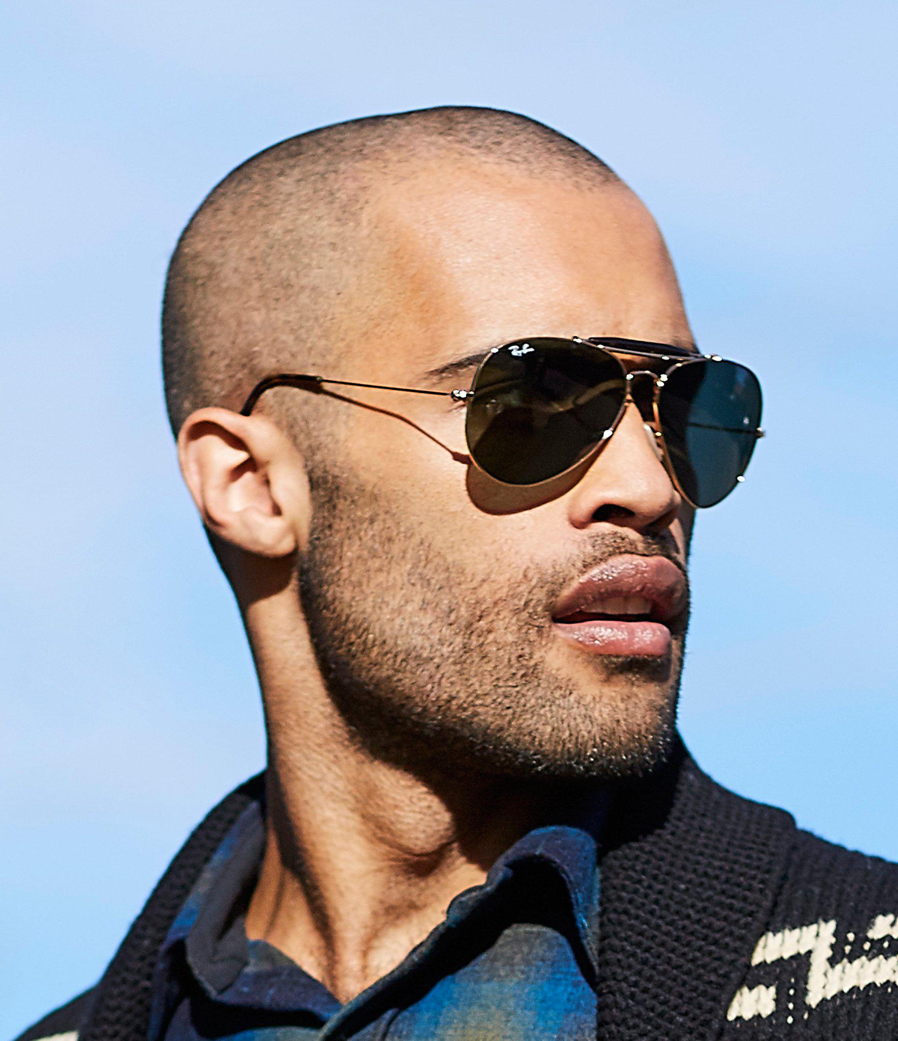 1760x2040 Ray Ban Icon Outdoorsman Ii Double Bridge Aviator Sunglasses