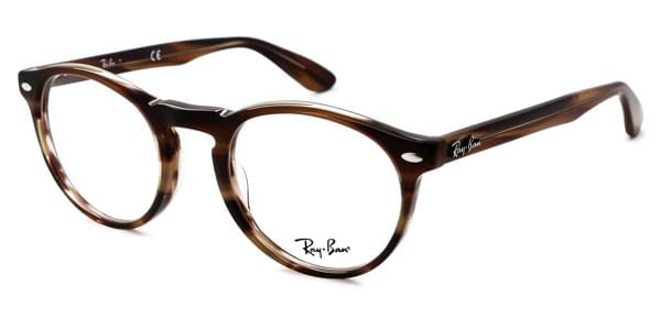 600x300 Ray Ban Icons Glasses Striped Brown Smartbuyglasses