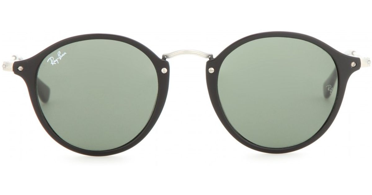 1200x630 Ray Ban Round Icon Sunglasses In Black
