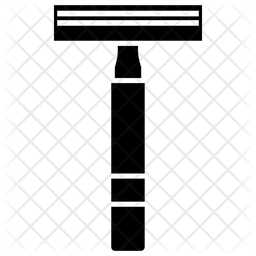 256x256 Razor Icon Of Glyph Style