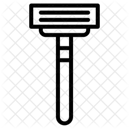 256x256 Razor Icon Of Line Style