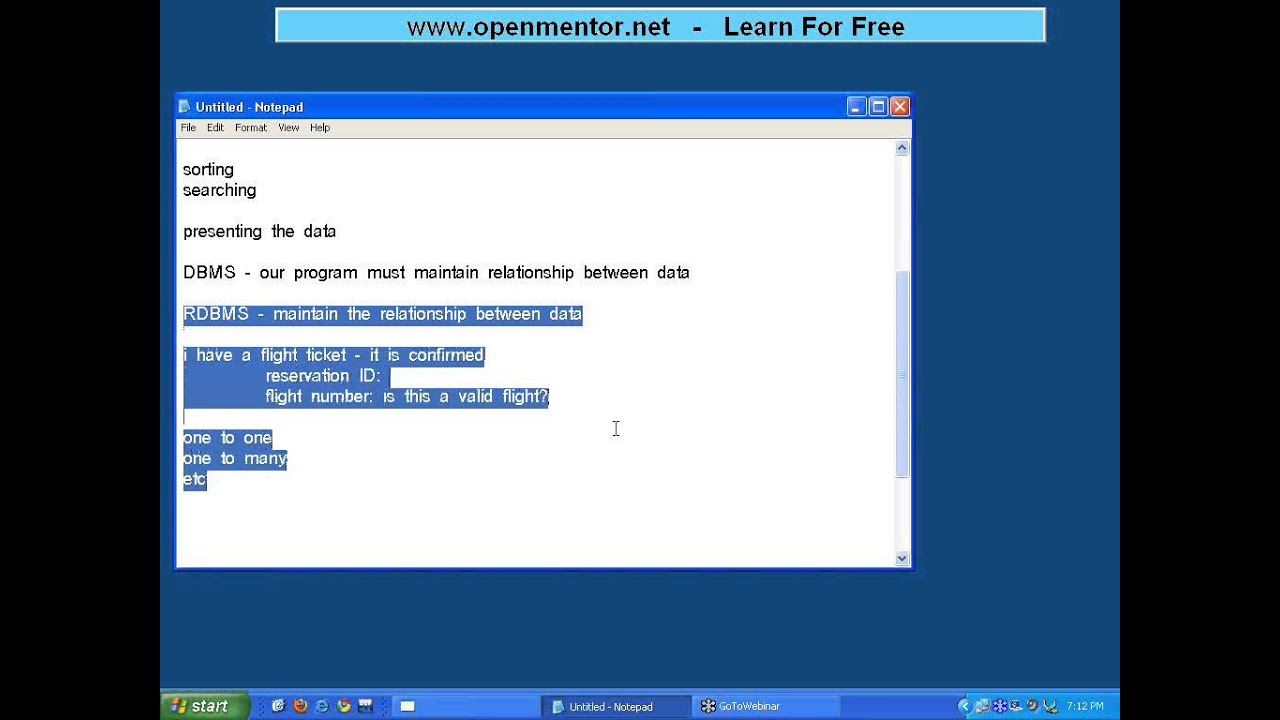 Mysql Part Dbms, Rdbms 1280x720 Mysql Part Dbms, Rdbms