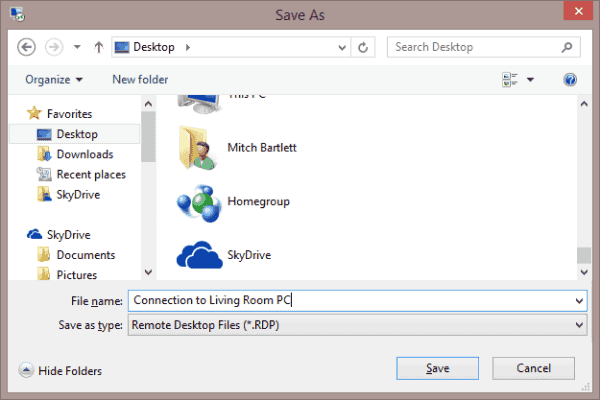 600x400 Remote Desktop Create A Shortcut Icon