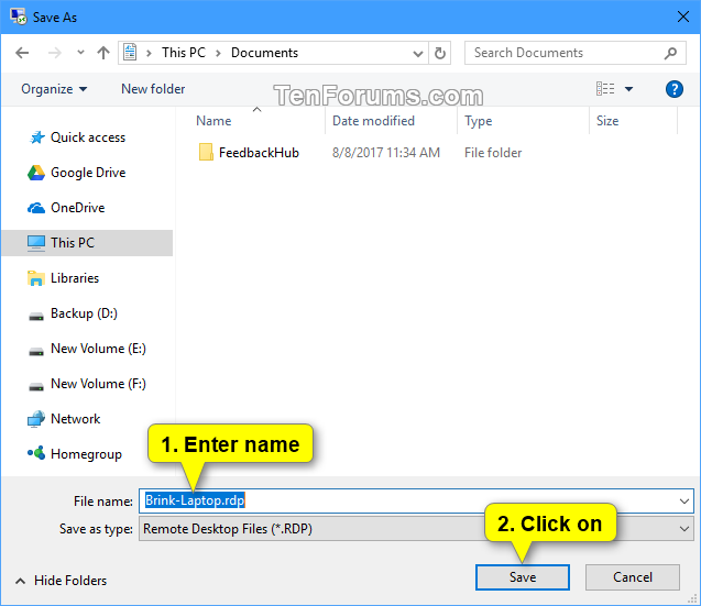637x551 Save Remote Desktop Connection Settings To Rdp In Windows