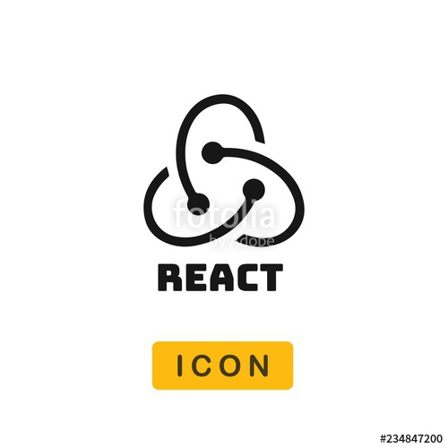 React vector icons. React icon. react svg icon. reaction icon. reacts vector.