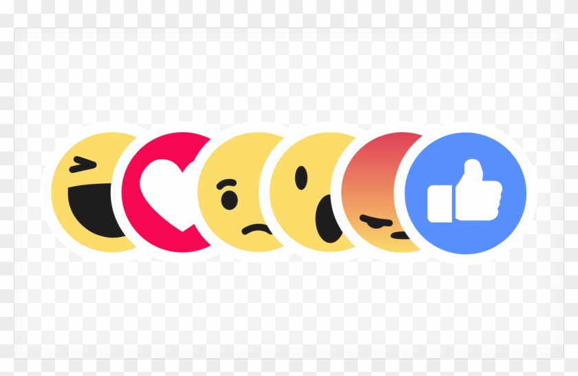 840x546 Facebook Reaction Icon Png, Transparent Png