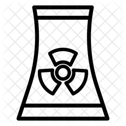 256x256 Reactor Icon Of Line Style