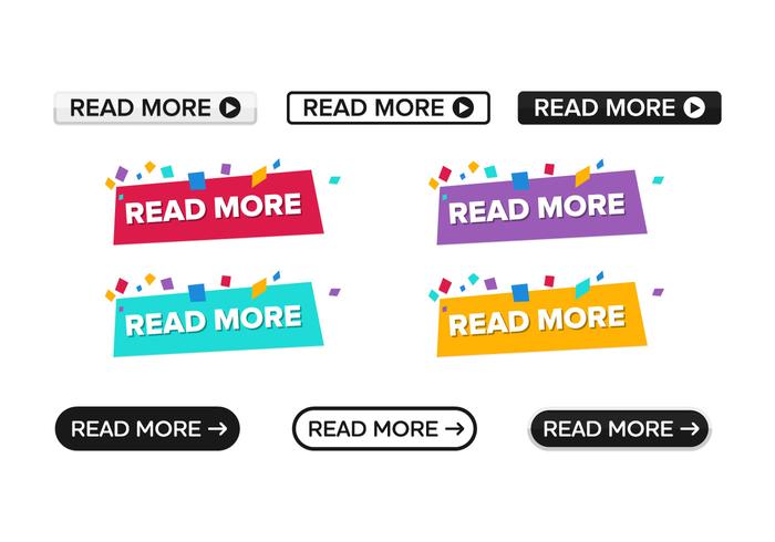 700x490 Pack Of Read More Button Vector Icon