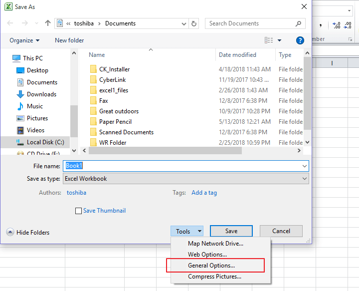 720x583 How To Make Your Excel Workbook Read Only