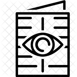 256x256 Read Only Icon Of Line Style