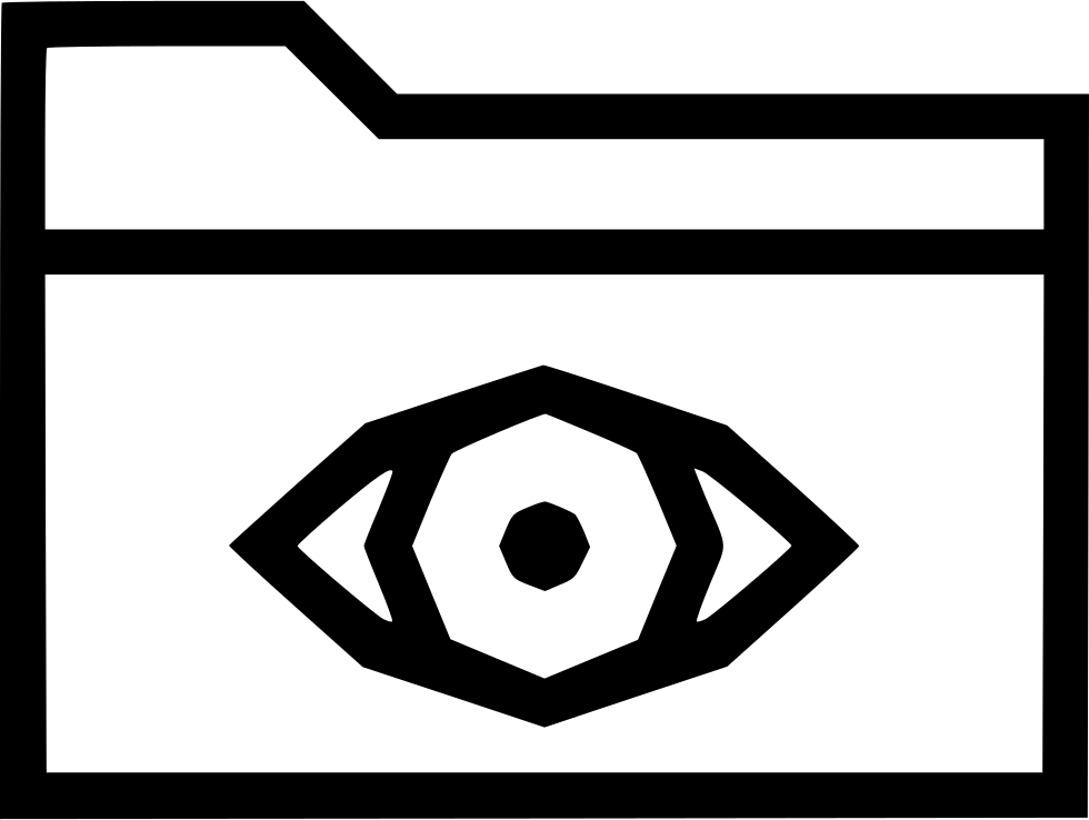 980x738 Folder Group Collection View Eye Read Readonly Png Icon Free