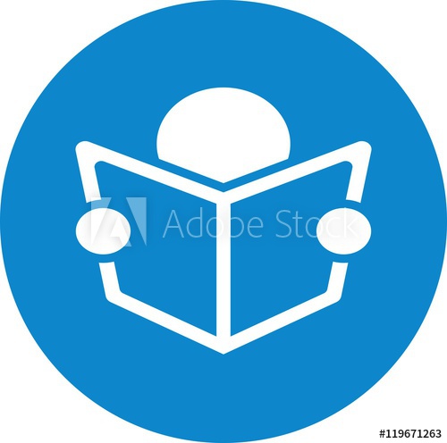 Reading Book Icon 500x496 Reading Book Icon