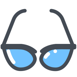 256x256 Reading Glasses Icons